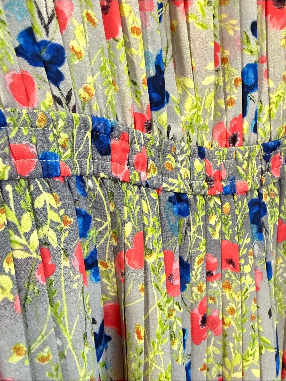 Yoana Baraschi for Anthropologie Meadowlight Floral Pleated Dress | Large - Picture 6 of 12